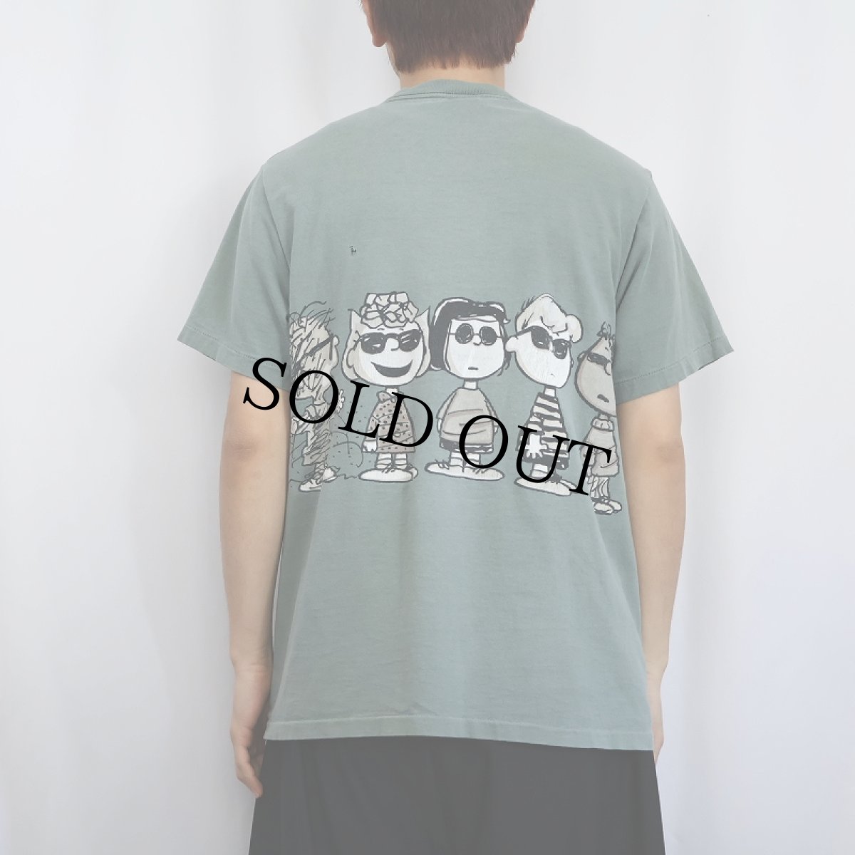 画像4: 90's PEANUT USA製 パロディプリントTシャツ L (4)