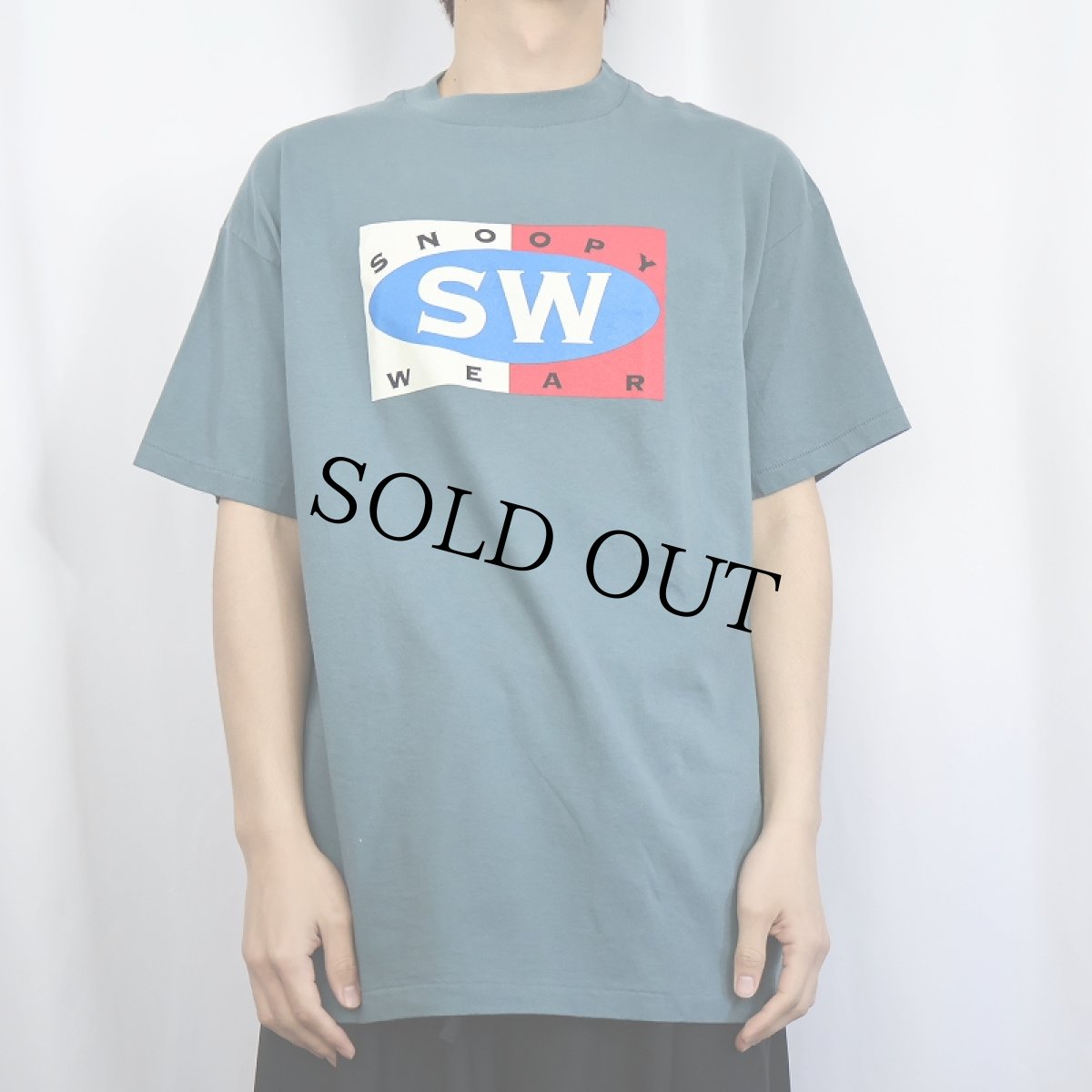 画像3: 90's SNOOPY USA製 パロディプリントTシャツ L (3)