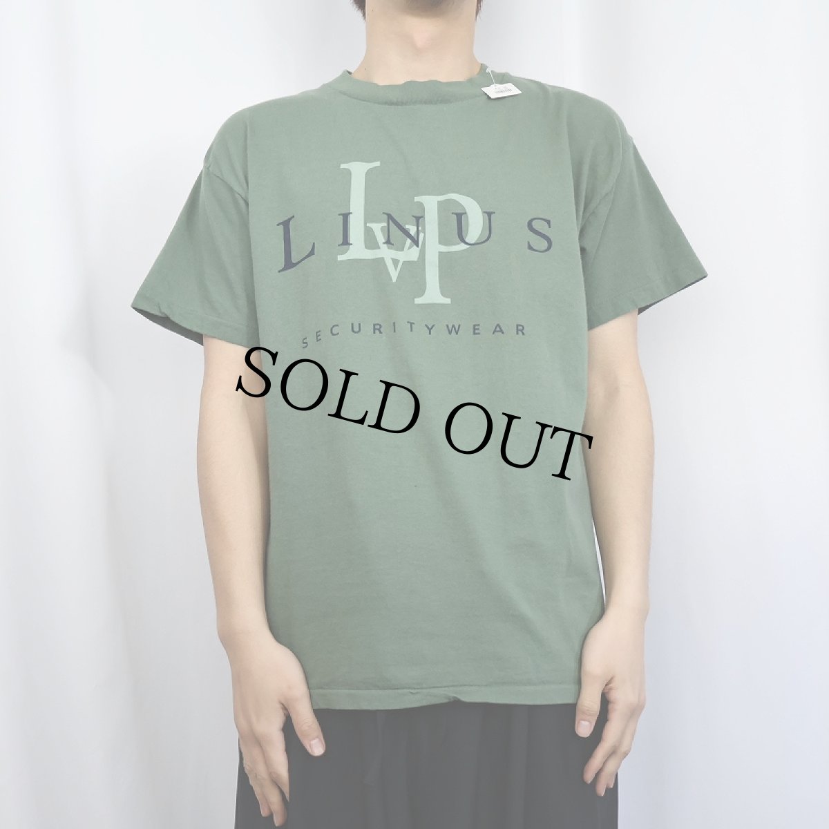 画像3: 90's LINUS USA製 パロディプリントTシャツ M (3)