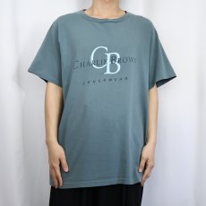 画像3: 90's CHARLIE BROWN USA製 パロディプリントTシャツ L (3)