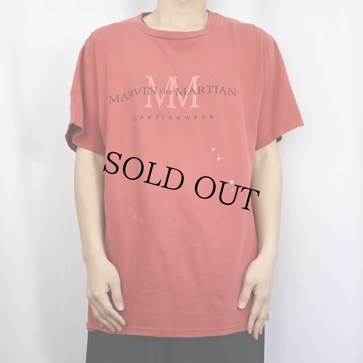 画像3: 90's MARVIN the MARTIAN USA製 パロディプリントTシャツ L (3)