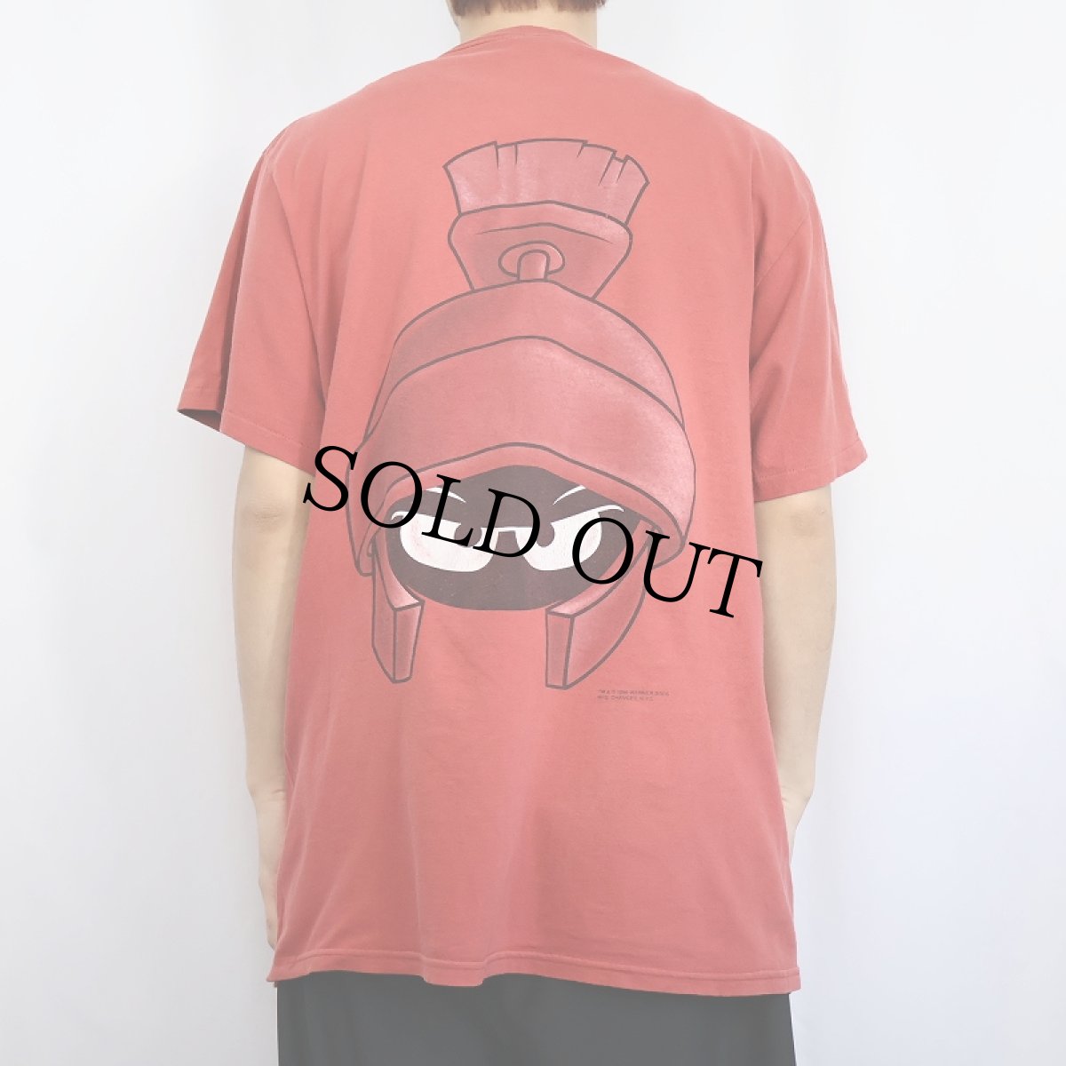 画像4: 90's MARVIN the MARTIAN USA製 パロディプリントTシャツ L (4)