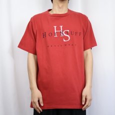 画像3: 90's Hot Stuff the Little Devil USA製 "HOT STUFF" パロディプリントTシャツ L (3)