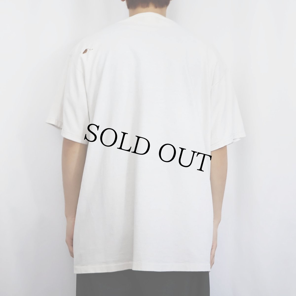 画像3: 90's SNOOPY USA製 "JOE COOL" パロディプリントTシャツ XL (3)