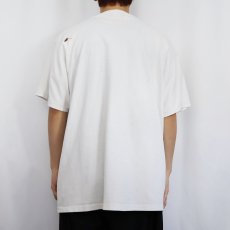 画像3: 90's SNOOPY USA製 "JOE COOL" パロディプリントTシャツ XL (3)