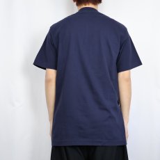画像3: 90's SPAM USA製 プリントTシャツ NAVY L (3)