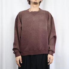 画像2: RUSSELL ATHLETIC 前V フェードスウェット L (2)