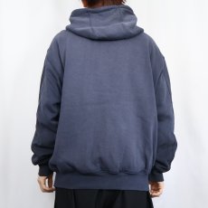 画像3: BIG SMITH フェードスウェットジップパーカー NAVY XL (3)