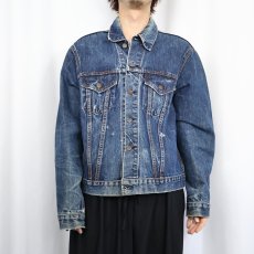 画像2: 60〜70's LEVI'S 70505 BIGE デニムジャケット SIZE48 (2)