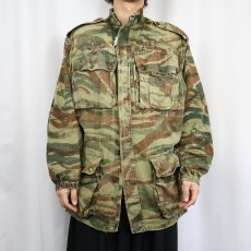 画像2: 50〜60's FRENCH ARMY リザードカモ TAP47/56 HBT パラトルーパージャケット (2)