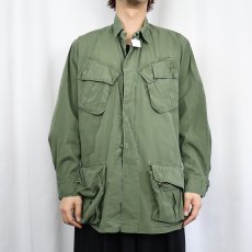 画像2: 60's U.S.ARMY ジャングルファティーグジャケット 5th SMALL-REGULAR (2)