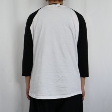 画像3: "I CAN'T FILL THE VOID" キャラクタープリントラグランTシャツ XL (3)