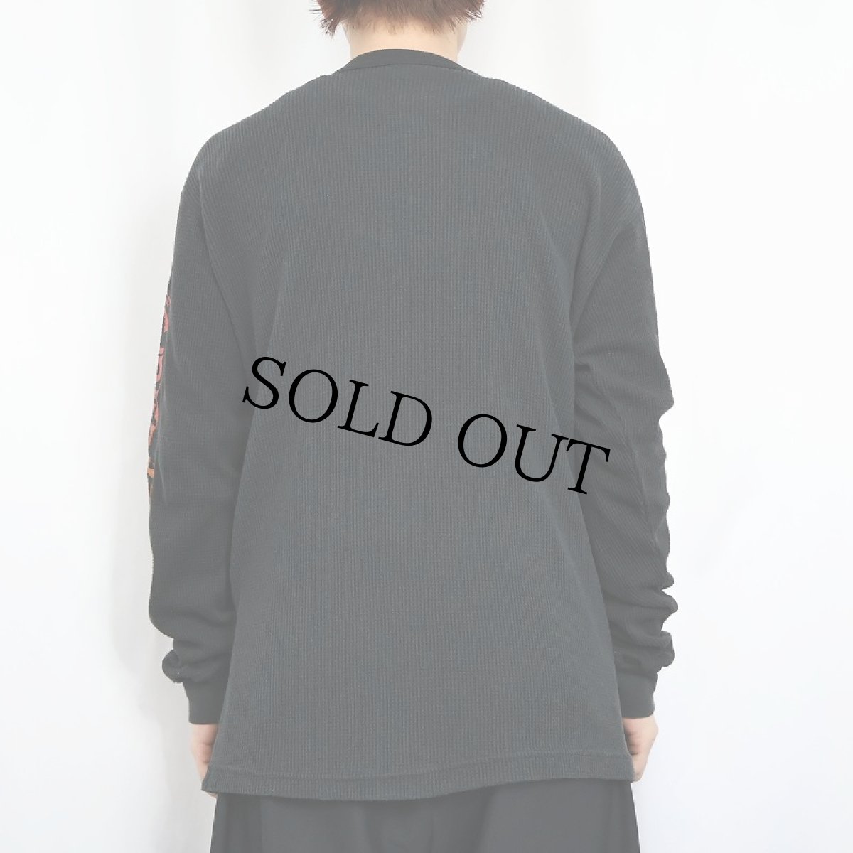 画像3: 2000's DRAGONBALL Z キャラクタープリント サーマルロンT BLACK (3)