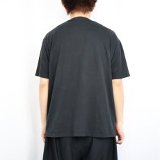 画像3: 80's ブート CHANEL USA製 ロゴプリントTシャツ BLACK XL (3)
