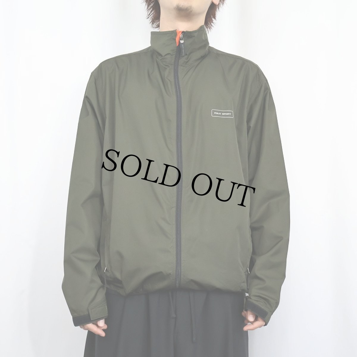 画像2: 90's POLO SPORT Ralph Lauren ポリエステル ジップジャケット M (2)