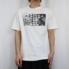 画像2: 80's Maurits Escher 騙し絵 アートプリントTシャツ (2)