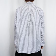 画像3: 90's J.CREW ストライプ柄 コットンシャツ SIZE16-1/2 (3)