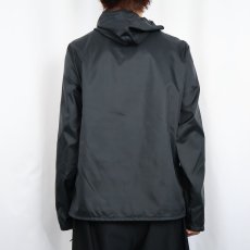 画像3: 50's CAMPUS 切り替えデザイン ナイロンアノラックパーカー BLACK SIZE36 (3)