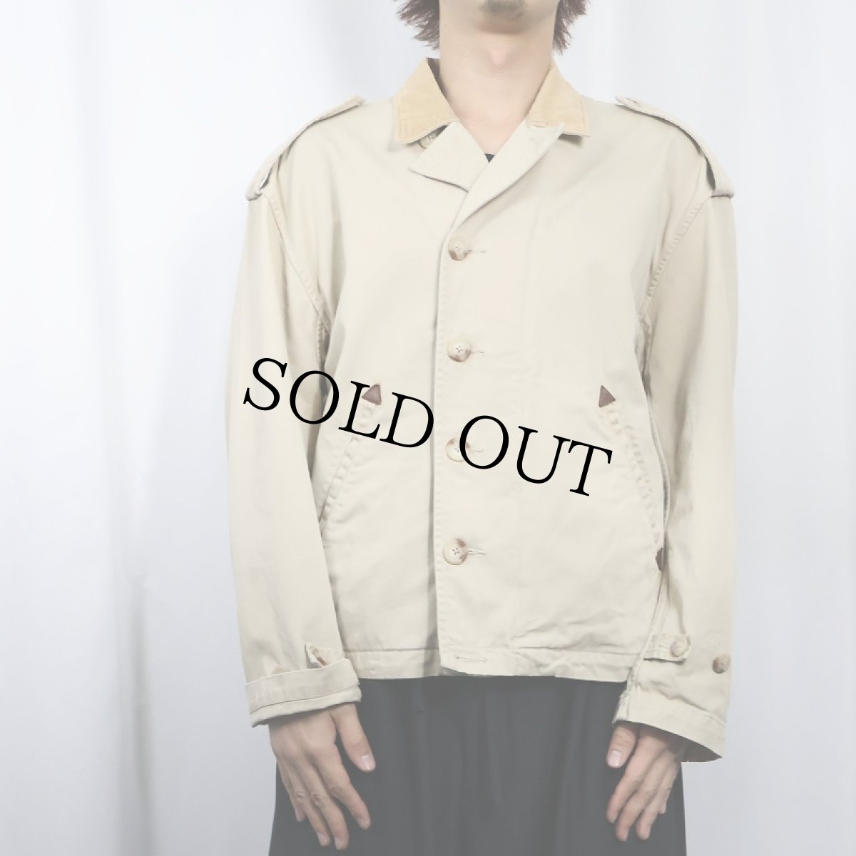 画像2: 90's Ralph Lauren "M-41 TYPE" ウエスタンジャケット L (2)