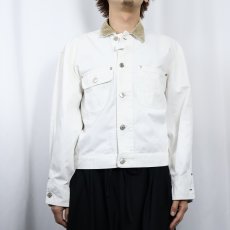 画像2: POLO Ralph Lauren コーデュロイ切り替え コットンワークジャケット (2)