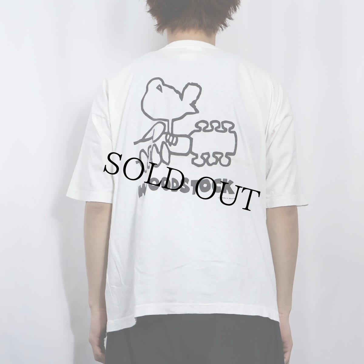 画像4: WOODSTOCK "25th Anniversary" ロックフェスティバルプリントTシャツ (4)