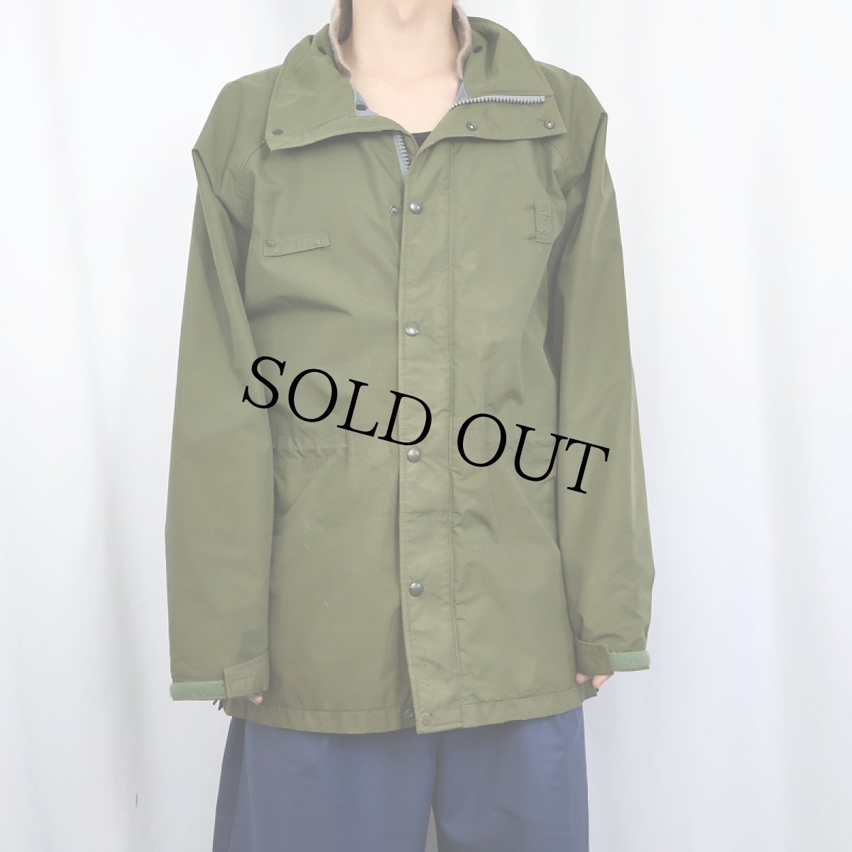 画像2: 80's THE NORTH FACE 茶タグ USA製 "U.S.ARMY CORPS" GORE-TEX ジャケット M (2)