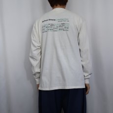 画像4: 90's Jackson Browne USA製 "Looking East winer tour 96" ミュージシャンツアーロンT L (4)