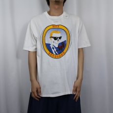 画像2: 90's MAX DEADROOM USA製 キャラクターパロディTシャツ XL (2)