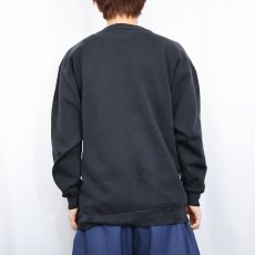 画像3: 90's Elvis Presley USA製 ミュージシャンプリントスウェット BLACK ONE SIZE (3)