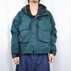 画像2: 80〜90's Eddie Bauer "SST TYPE" GORE-TEX フィッシングジャケット L (2)