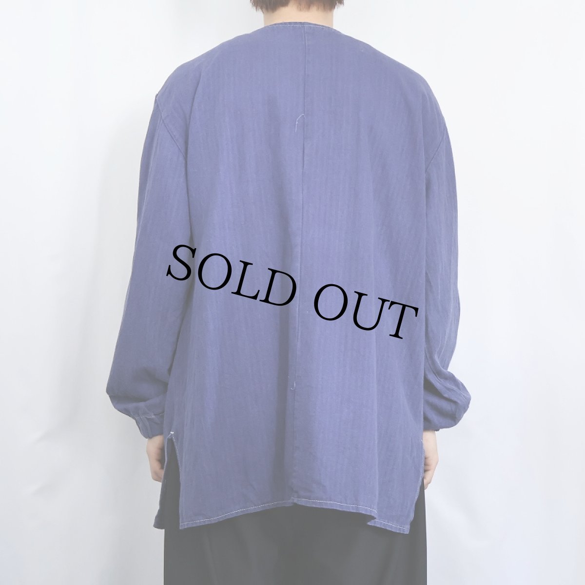 画像3: VINTAGE EURO HBT プルオーバー ワークジャケット (3)