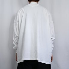 画像3: 90's〜 RUSSELL ATHLETIC USA製 モックネック 無地ロンT XXL (3)