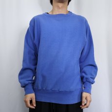 画像2: 80's Champion×LANDS' END REVERSE WEAVE USA製 目無しスウェット M (2)