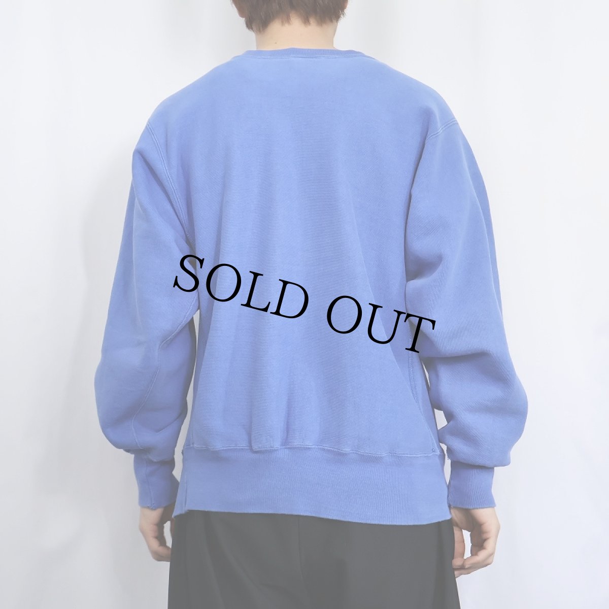 画像3: 80's Champion×LANDS' END REVERSE WEAVE USA製 目無しスウェット M (3)