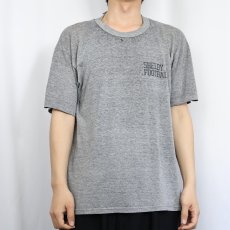 画像2: 80's RUSSELL ATHLETIC USA製 "SHELBY FOOTBALL" プリントTシャツ L (2)