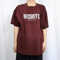 画像2: HERSHEY'S お菓子企業 ロゴプリントTシャツ 2X (2)