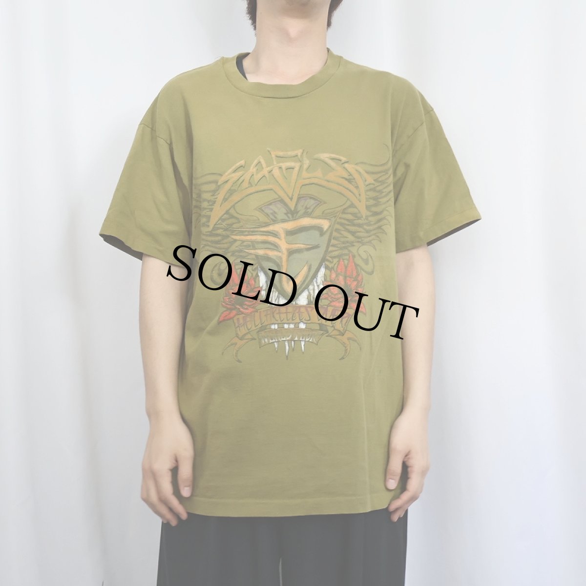 画像3: 90's EAGLES USA製 "HELLFREEZES OVER" ロックバンドツアーTシャツ XL (3)