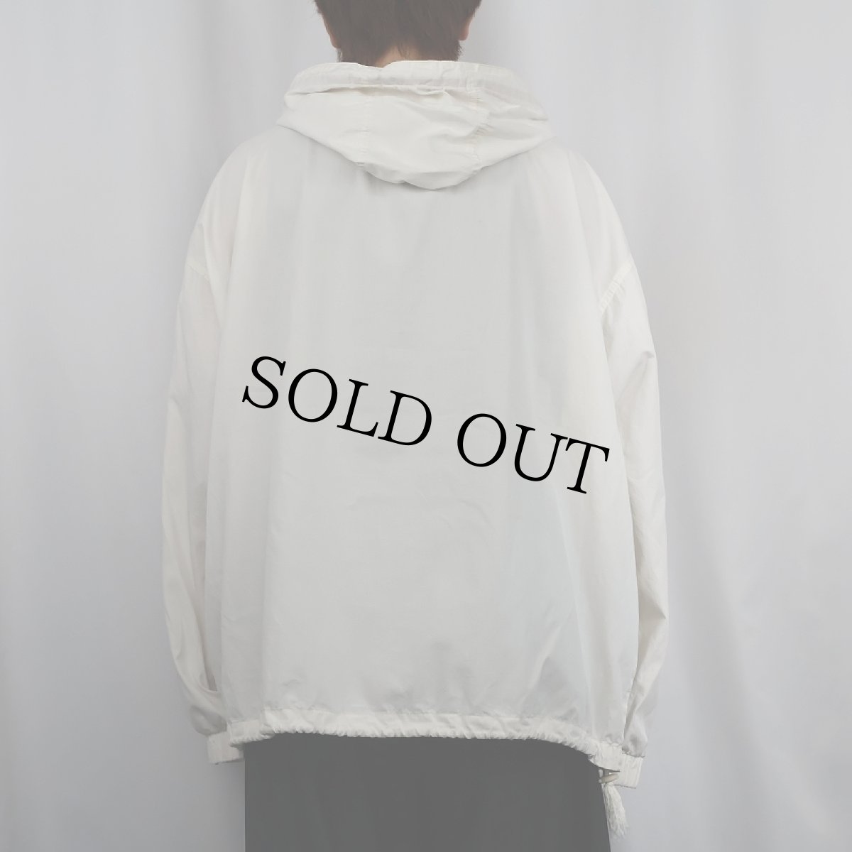 画像3: GAP ワッペン付き コットンアノラックパーカー XL (3)