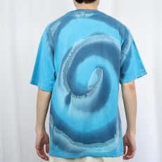 画像3: 90〜2000's SNOOPY "NOT YOUR AVERAGE JOE" タイダイ キャラクタープリントＴシャツ L (3)