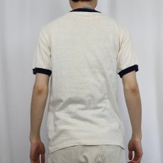 画像3: 80's AMERICAN GREETINGS CORPORATION "Make Love, Not Warts!" パロディプリント リンガーＴシャツ L (3)