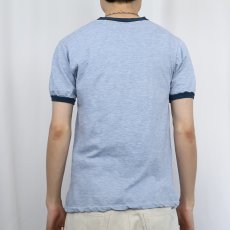 画像3: 70's "HAPPINESS IS" イラストプリント リンガーＴシャツ (3)