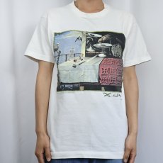 画像2: 90's SALVADOR DALI USA製 "Living Still Life" アートプリントTシャツ L (2)