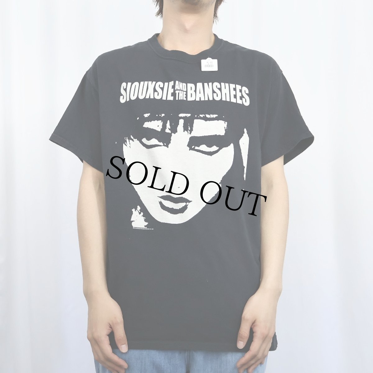 画像2: SIOUXSIE AND THE BANSHEES ロックバンドTシャツ BLACK (2)