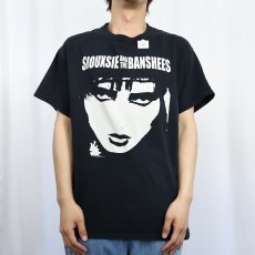 画像2: SIOUXSIE AND THE BANSHEES ロックバンドTシャツ BLACK (2)