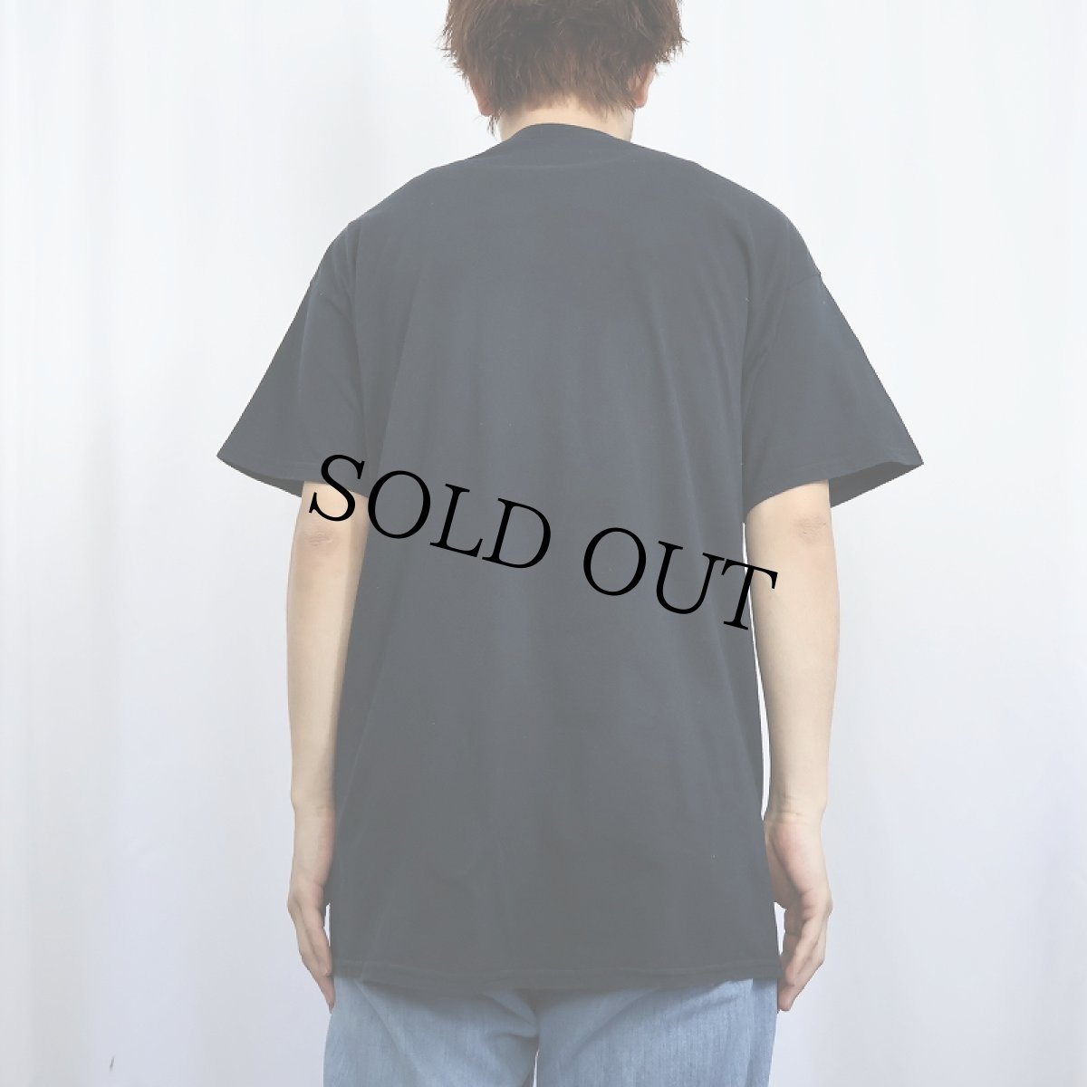 画像3: ECHO & THE BUNNYMEN ポストパンクバンドTシャツ BLACK L (3)