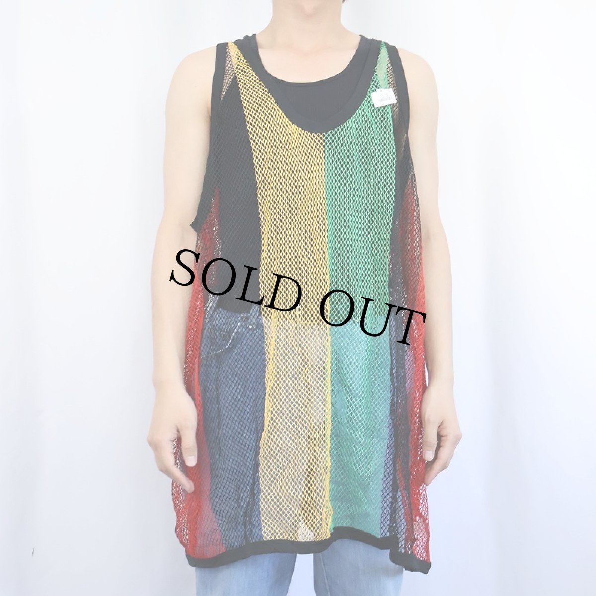 画像2: Angels Collection メッシュタンクトップ XXXL (2)