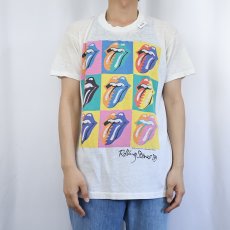 画像3: 80's The Rolling Stones "THE NORTH AMERICAN TOUR 1989" ロックバンドツアーTシャツ (3)