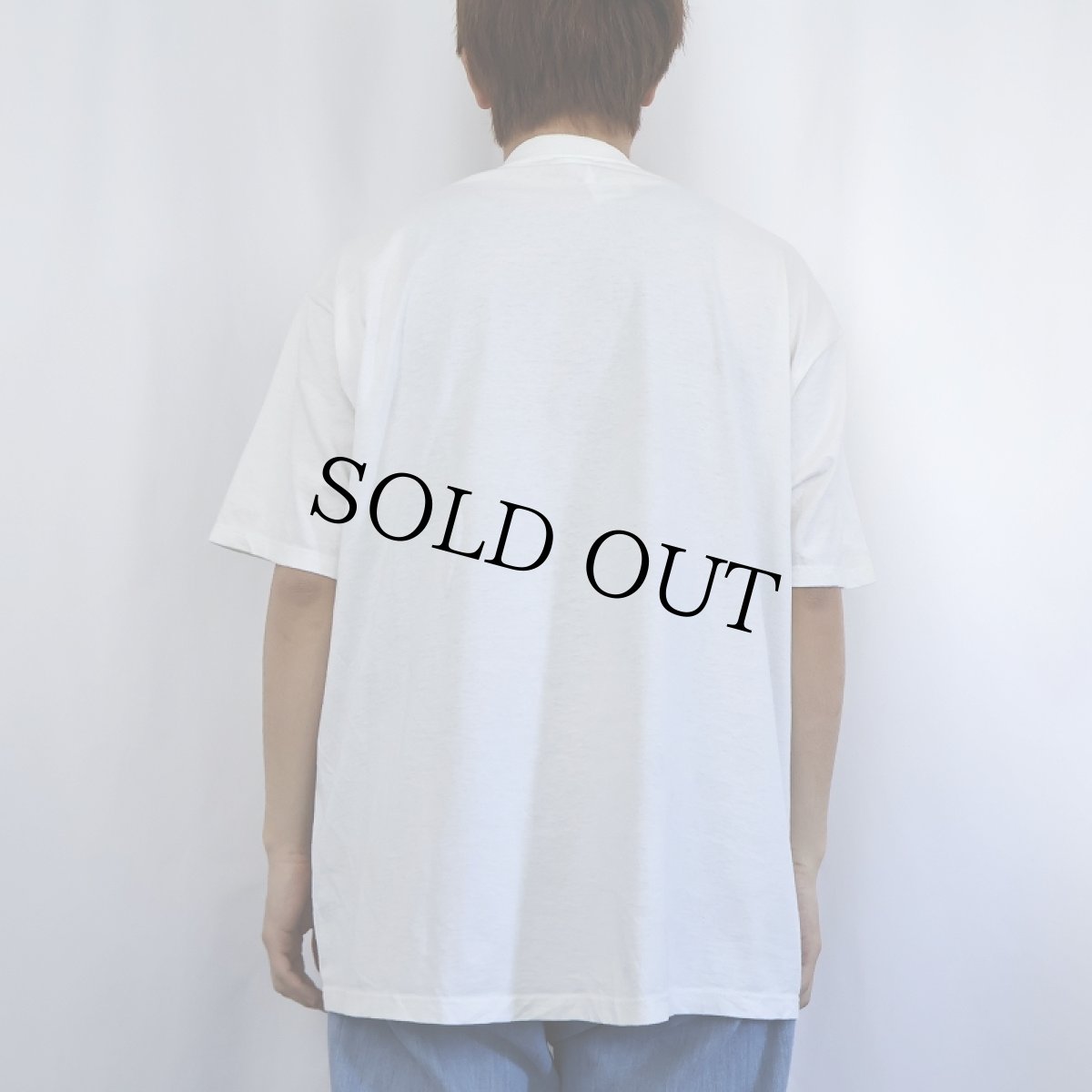 画像3: 90's SHOEBOX USA製 魚イラストプリントTシャツ XL (3)