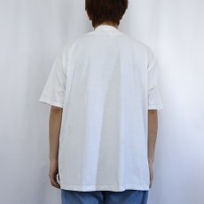 画像3: 90's SHOEBOX USA製 魚イラストプリントTシャツ XL (3)