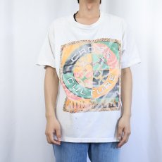 画像2: 90's CROSS CULTURE USA製 プリントTシャツ XL (2)